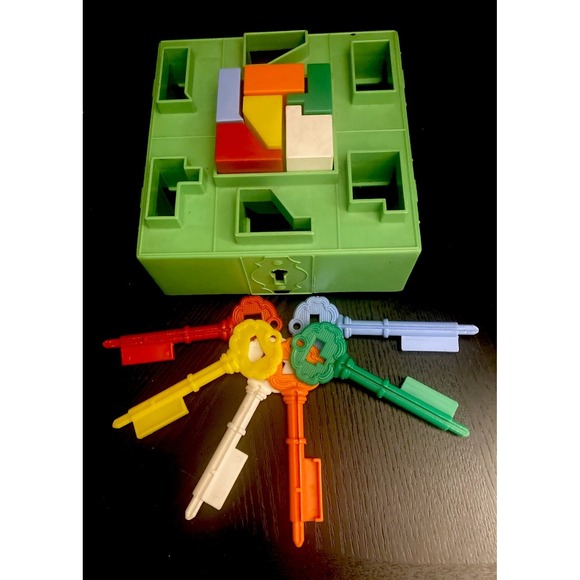 Vintage 1970's Keys of Learning Game by Child Guidance No.100 Toy Educational - Picture 3 of 7
